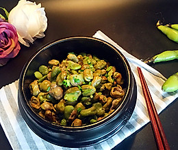 石锅蚕豆#“宴”遇灵山，拈花品素#
