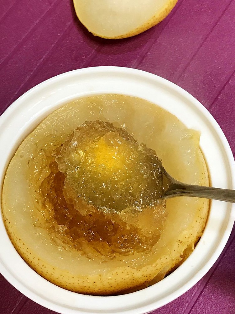 雪梨炖燕窝的做法