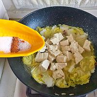 冬天必吃的老豆腐炖白菜的做法图解8