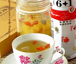 菊花枸杞水果茶的做法