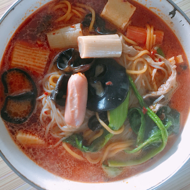 家庭版麻辣烫的做法