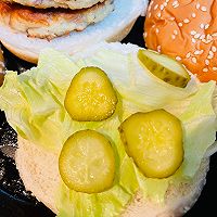 #珍选捞汁 健康轻食季#海陆双拼汉堡的做法图解14