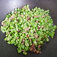 肉末橄榄菜炒四季豆的做法图解13