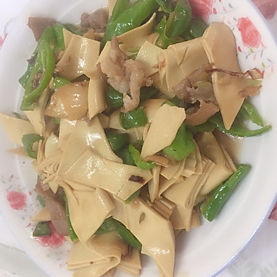 减肥餐-青椒豆皮