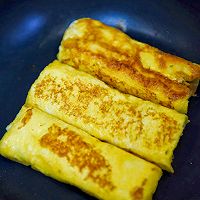 #秋日品蟹 邂逅好味道#法式香煎蟹黄卷的做法图解7