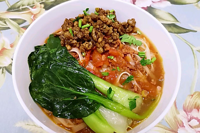番茄肉酱面（汤面）