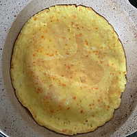对付饭渣娃的时蔬鸡蛋饼（麦糊烧）的做法图解5