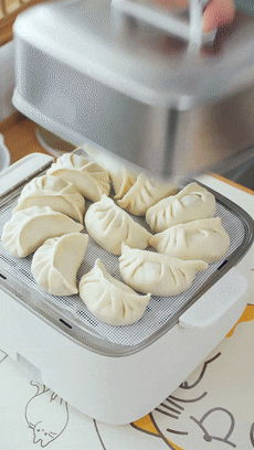 西葫芦鸡蛋蒸饺【宝宝辅食】的做法图解10