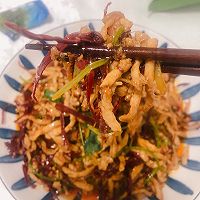 麻辣鸡丝的做法图解8