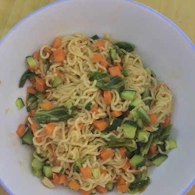 炒方便面