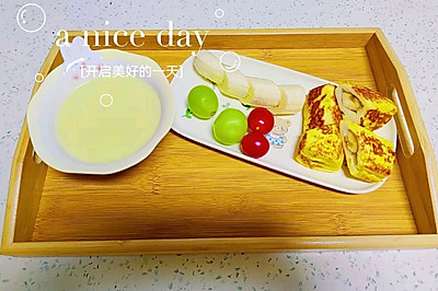 吐司香蕉卷