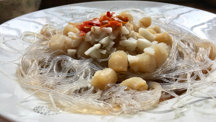 蒜蓉粉丝蒸瑶柱