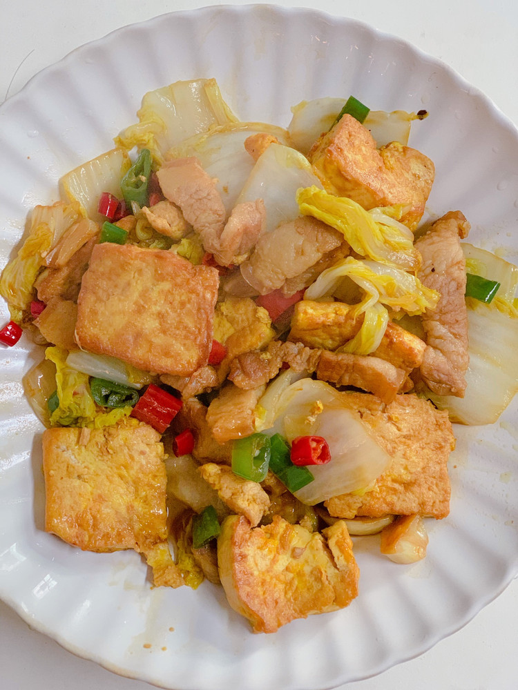 超下饭豆腐粉丝煲的做法