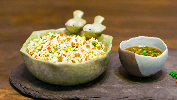 青菜豆腐盏！四棵青菜一块豆腐，做出米其林三星餐厅招牌菜的做法