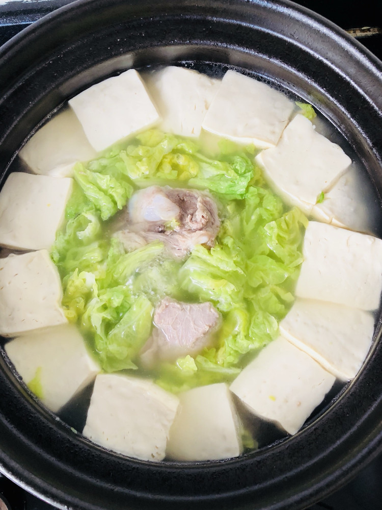 排骨豆腐汤的做法