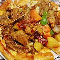 #味达美年味小馆#新疆特色馕包肉的做法图解13