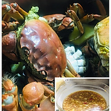清蒸大闸蟹|自制姜醋汁|姜茶