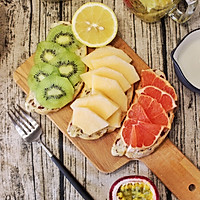 营养早餐——水果欧包的做法图解3