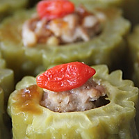 苦瓜酿肉的做法图解12