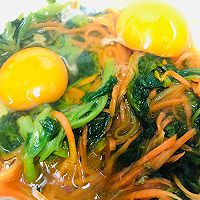 减脂菠菜鸡蛋饼的做法图解4