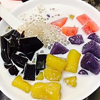 芋圆椰奶西米露的做法图解10