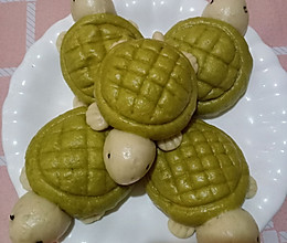 小乌龟奶黄包的做法