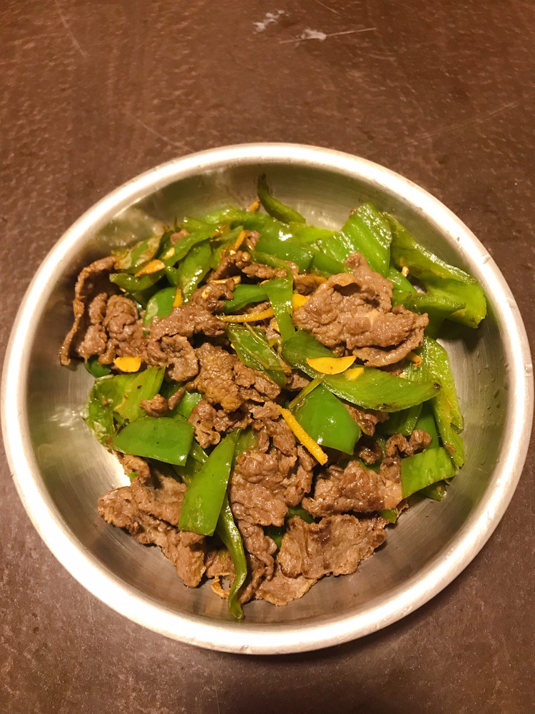 青椒炒驴肉的做法