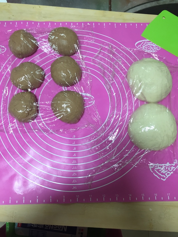 淡奶油双色面包的做法图解11