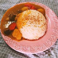 咖喱土豆牛肉饭❤️炸猪排的做法图解7