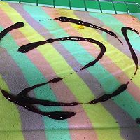 彩虹蛋糕卷#颜色控#的做法图解9