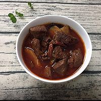 土豆炖牛肉的做法图解1