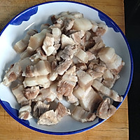 红烧肉干豆角的做法图解1