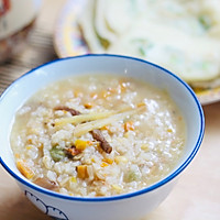 #秋日品蟹 邂逅好味道#大闸蟹菌菇粥的做法图解6