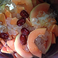 木瓜银耳糖水的做法图解3