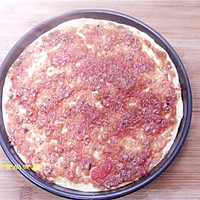 番茄鸡肉肠厚底披萨#自己做更健康#的做法图解12