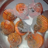 扇贝蒸方便面的做法图解2