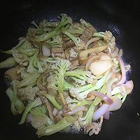 春笋炒花菜的做法图解5