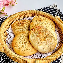#尽享安心亲子食刻#免发酵酥脆可口萝卜火腿烧饼
