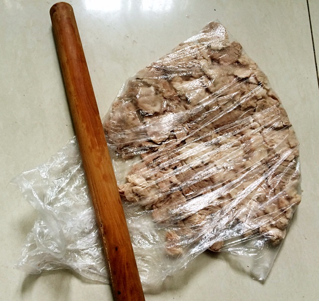 自制肉松（面包机版）的做法图解3