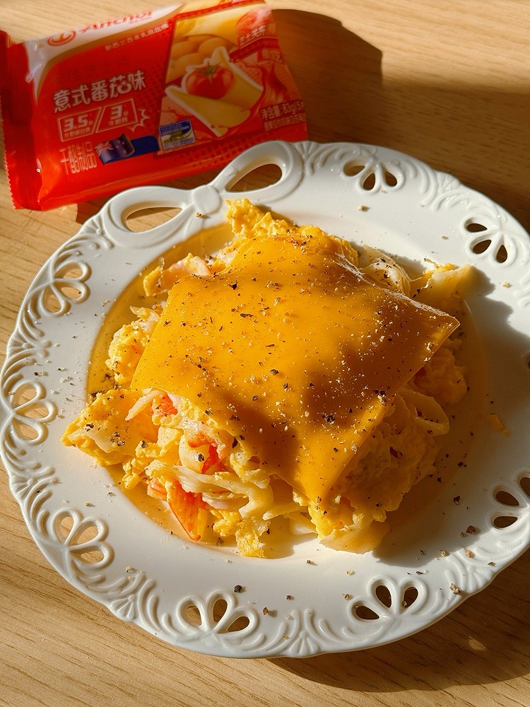 盖被芝士蟹棒的做法