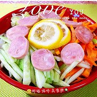 #名厨汁味正当夏#美的味道什锦凉面夏天吃一碗消暑的面条的做法图解1