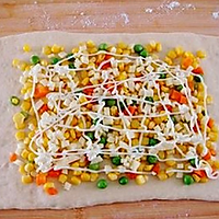 玉米沙拉面包条的做法图解12