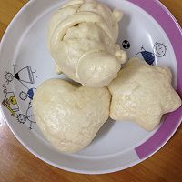 面包机版馒头的做法图解4
