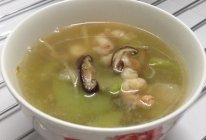 秋季丝瓜冬菇虾仁汤(3-4人)的做法