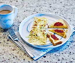 早餐才是真浪漫: 一盘炒鸡蛋#520，美食撩动TA的心！#的做法