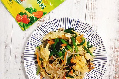 炒杂菜 低脂低卡低热量简单好吃