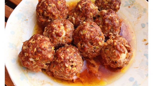 牛肉蛋丸子的做法