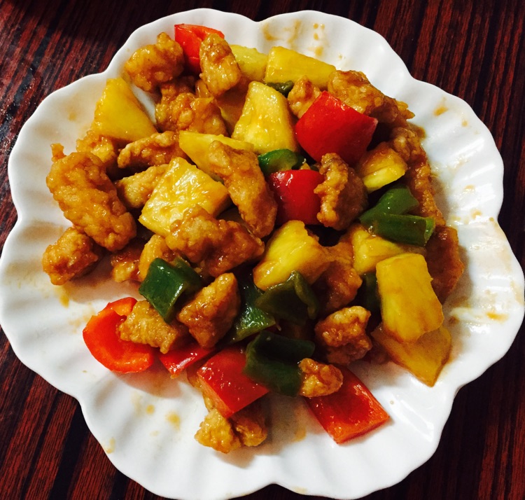 菠萝咕咾肉的做法图解8