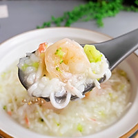 #相聚组个局#虾仁蟹柳粥的做法图解7