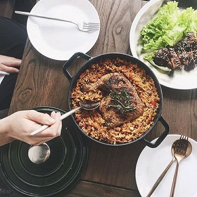 异国风情 南非鸡腿饭